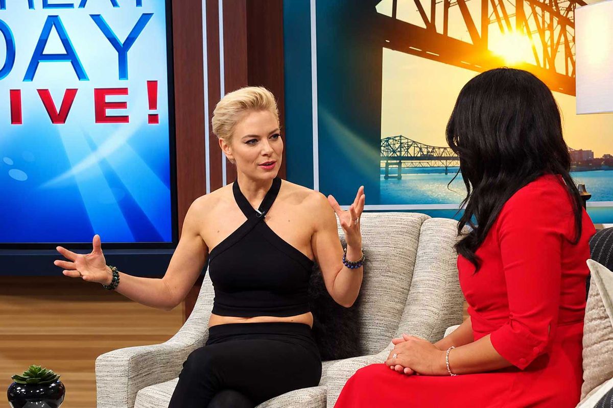 Nina enjoying her PR on Great Day Live