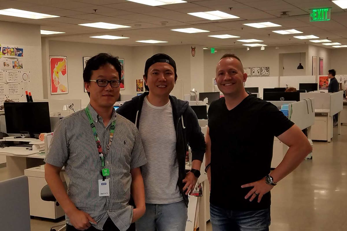 Ronin with brand client Webtoon